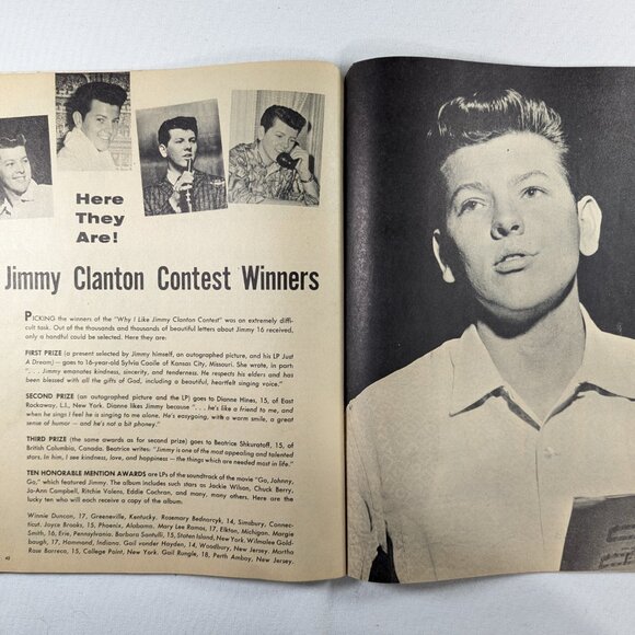 April 1960 vintage 16 magazine Win a Hollywood date with Fabian - Picture 5 of 11